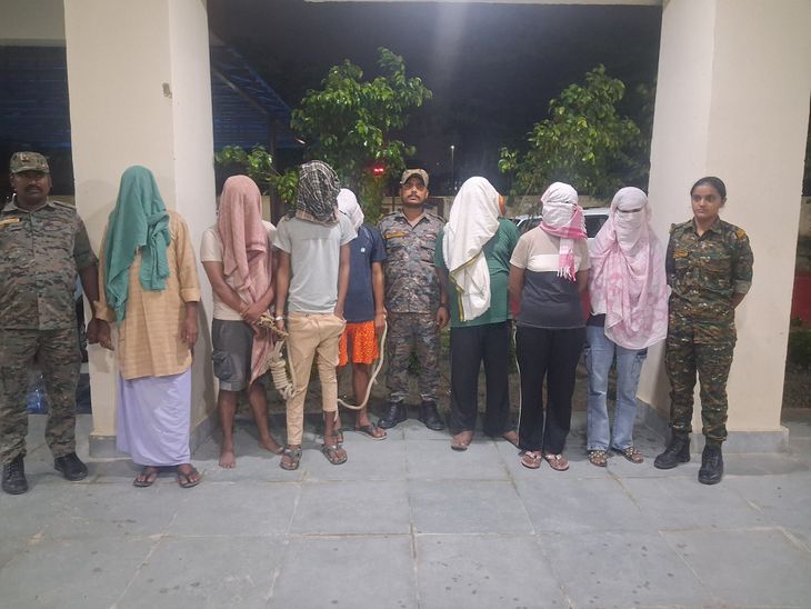 हरदिया मेला से नाबालिग को ले गए, देह-व्यापार में धकेला:2 महिला सहित 7 गिरफ्तार, 2 बच्ची बरामद; मुजफ्फरपुर से पटना तक नेटवर्क