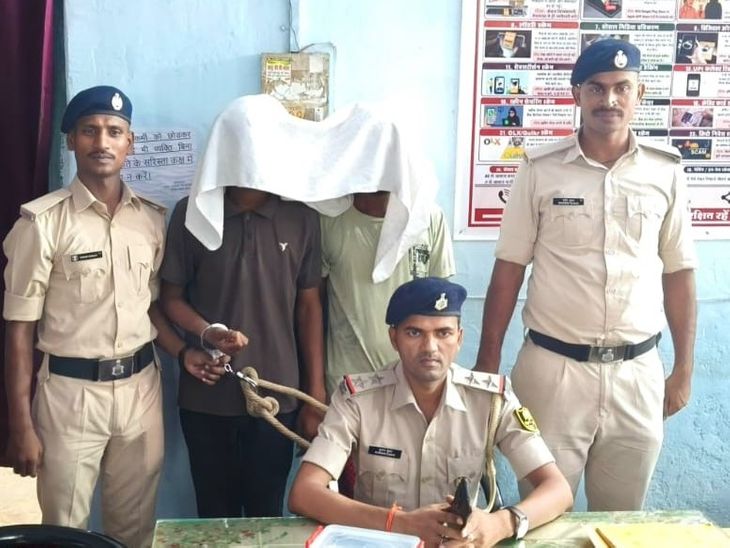 नालंदा में 2 साइबर ठग गिरफ्तार:' लॉटरी' और 'सस्ता लोन' का देते थे लालच, व्हाट्सएप पर लोगों को फंसाते थे