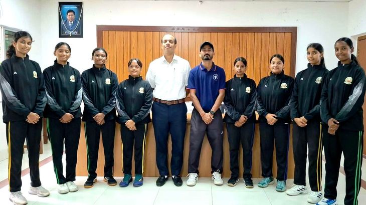 राष्ट्रीय बास्केटबॉल चैंपियनशिप के लिए रवाना हुई बीपीएस टीम
