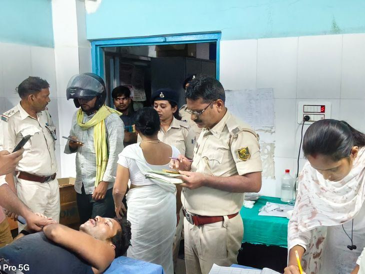सकरी में गाय हटाने उतरे ट्रक चालक को मारी टक्कर:कैमूर में हादसा, चेनारी निवासी चालक गंभीर घायल, हायर सेंटर रेफर