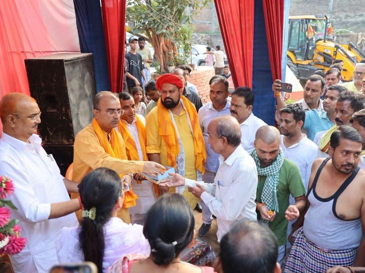 सीवान में ‘आशीर्वाद का दीया’ रद्द:तैयारियों पर खर्च को लेकर उठे सवाल; राजेंद्र पार्क में सजावट के बाद भी नहीं जले दीप