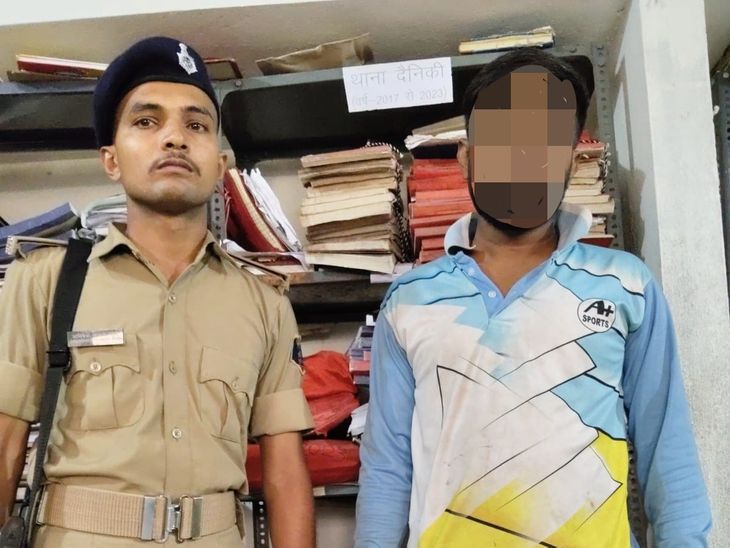 सीवान में हाजत से फरार युवक दोबारा पकड़ा गया:शौच के बहाने 10 घंटे पहले भागा था; मां की शिकायत पर पिस्टल-कारतूस के साथ हुई थी गिरफ्तारी