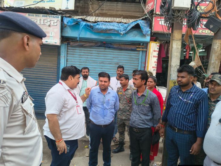 गयाजी में 10 दिन में 4.54 लाख वसूले:पितृपक्ष से पहले गयाजी में अतिक्रमण पर निगम की कार्रवाई, फुटपाथ-सड़कों से हटेगा कब्जा
