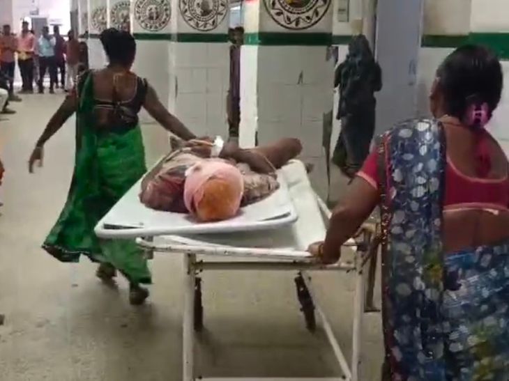 लखीसराय-आपसी विवाद में धारदार हथियार से हमला, 2 घायल:खंती और हसुली से वार, दो लोग गंभीर घायल, अस्पताल में भर्ती