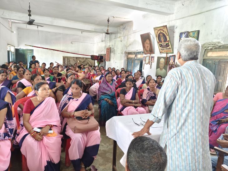 आशा कार्यकर्ताओं का 28 सितंबर को पटना कूच का ऐलान:भुगतान में अनियमितता और रिटायरमेंट के नियम का विरोध; सेवा स्थायी करने की मांग