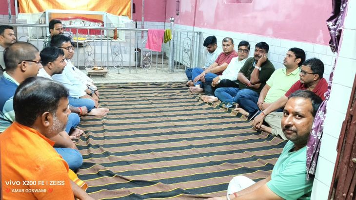 सात सितंबर को श्रीश्री प्राचीन देवी मंडप मंदिर में होगा 24 घंटे का अखंड हरिकीर्तन, शाम को होगी महाआरती