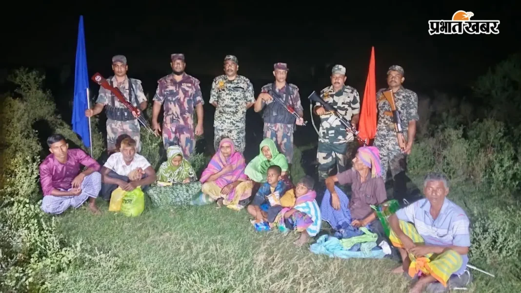 गंगा में डूब रहे 30 दिन के मासूम समेत 10 बांग्लादेशियों की BSF ने बचायी जान