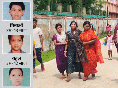 'जिसे गोद में उठाया, अब अंतिम बार देख रहा हूं':सुल्तानगंज में पानी में डूबने से 6 बच्चों की मौत, एक साथ उठी अर्थियां; पिता का दर्द- अब कैसे जिएंगे