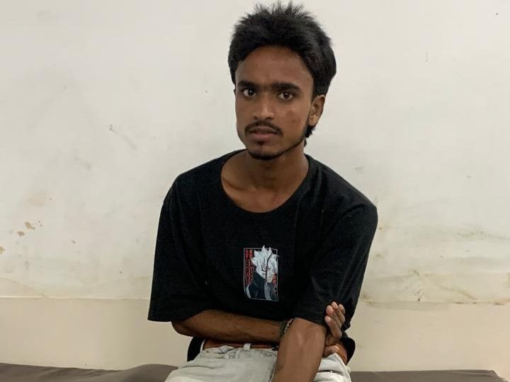 भैंस बचाने में बाइक सवार युवक गिरा, जख्मी:नयागांव में हुआ हादसा, अस्पताल में इलाज जारी