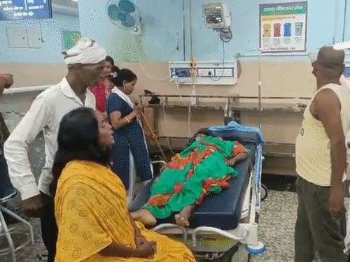 भोजपुर में सांप के डंसने से महिला की मौत:देवर के श्राद्धकर्म को लेकर कमरे से पुआल हटा रही थी, अस्पताल लाने के दौरान तोड़ दम