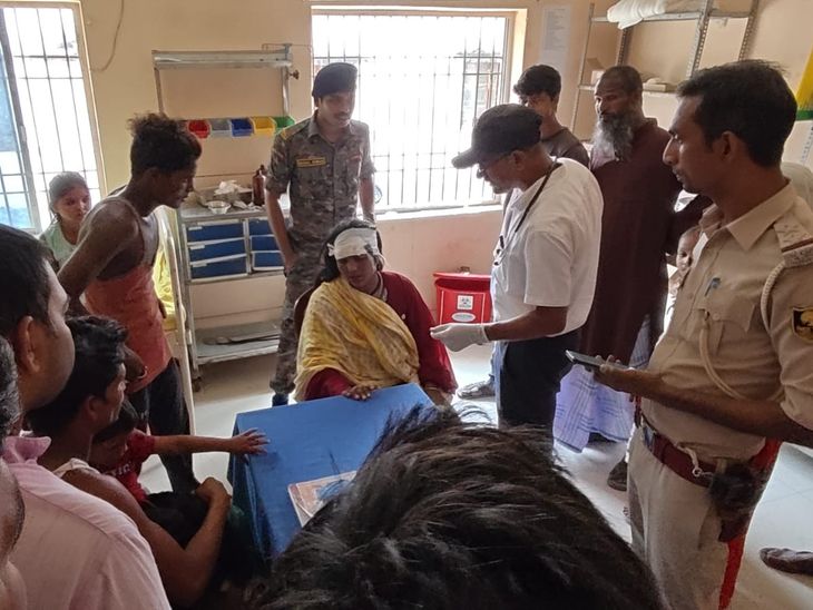 किशनगंज में रोड एक्सीडेंट, 7 लोग घायल:बच्चे को बचाने में ड्राइवर के ब्रेक लगाने से ई-रिक्शा पलटा