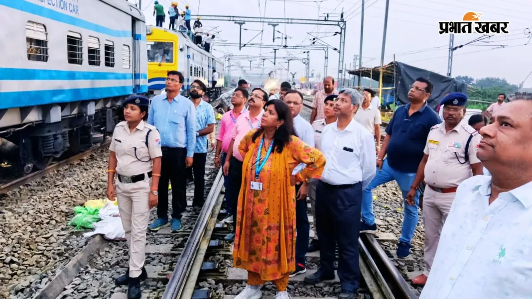न्यू फरक्का में ट्रैक की मरम्मत का काम पूरा, पूर्व रेलवे ने बहाल की ट्रेन सेवाएं