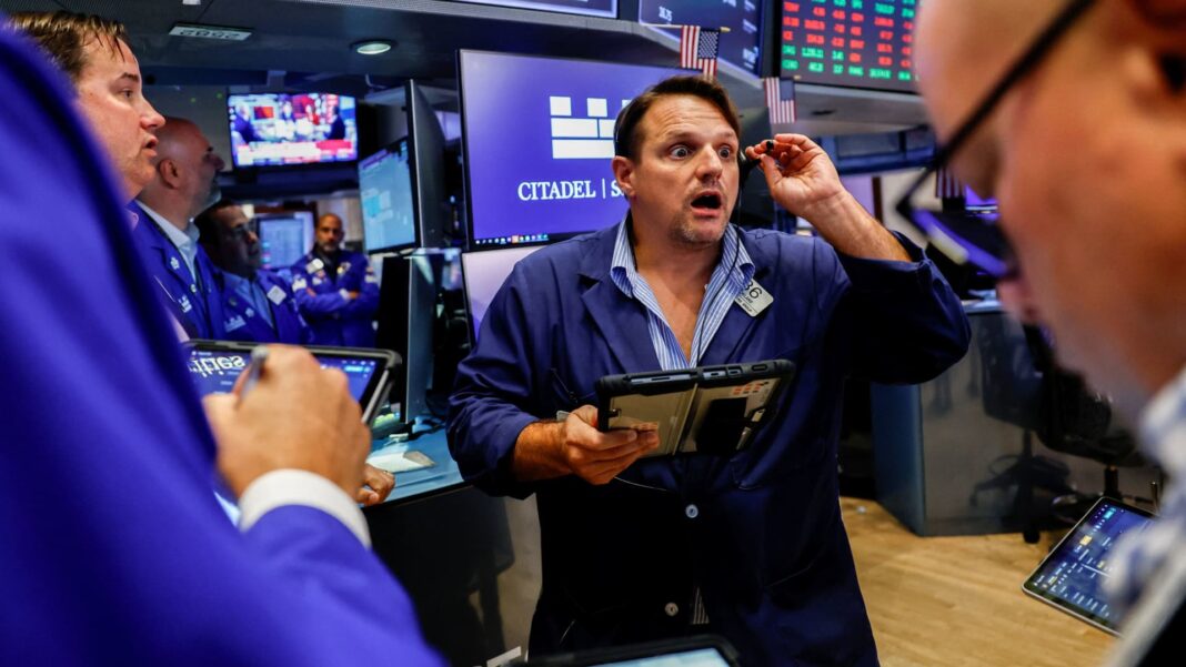 Stocks slow as Iran war sends oil above $100