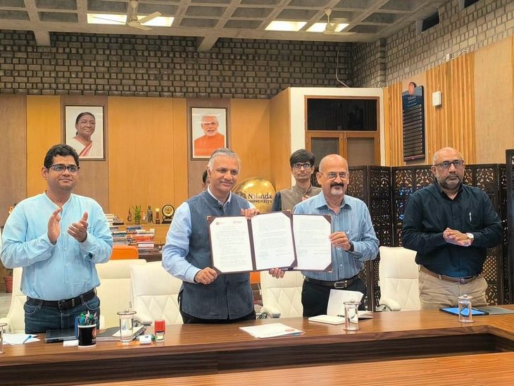 नालंदा और पराग्वे के राष्ट्रीय यूनिवर्सिटी के बीच MOU:संयुक्त शोध-उच्च शिक्षा को मिलेगा बढ़ावा; द्विपक्षीय संबंधों को मिलेगी नई मजबूती