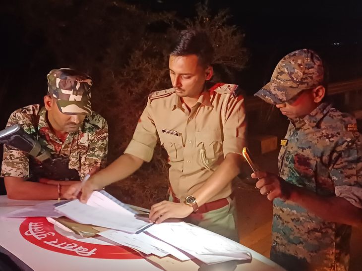 मुंगेर में रोड एक्सीडेंट, एक की मौत:फोरलेन पर तेज रफ्तार गाड़ी ने महिला जवान और चौकीदार को टक्कर मारी