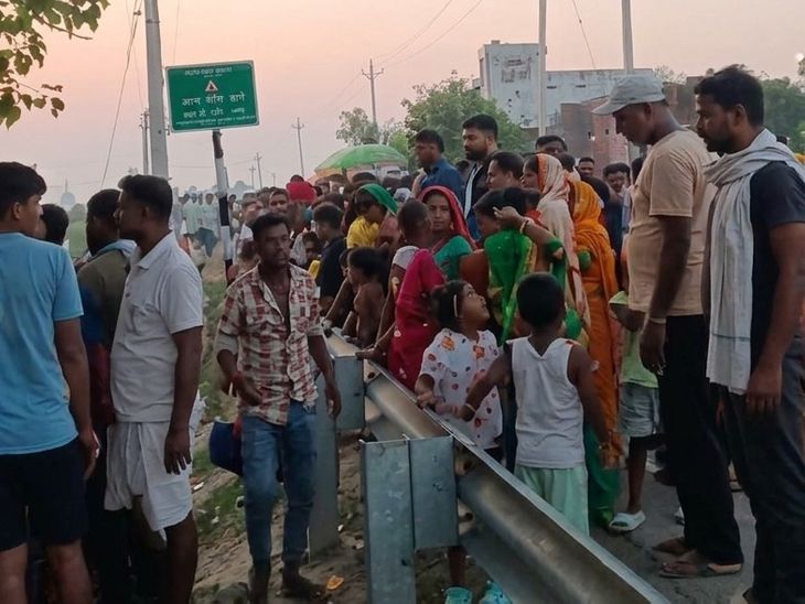 खगड़िया-नदी में डूबने से सफाईकर्मी की मौत:पूजन सामग्री विसर्जित करने गए था ; लोगों ने बचाने की कोशिश की, नहीं बची जान