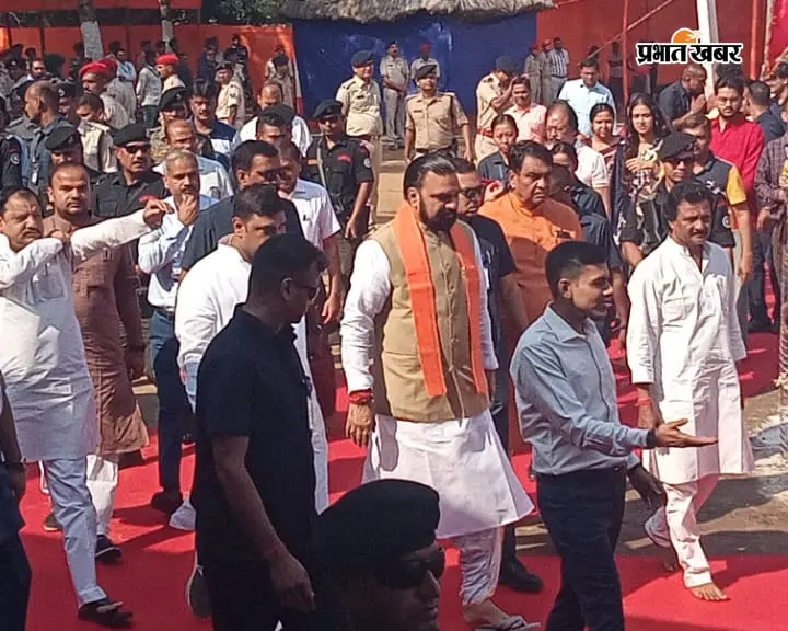 तेलडीहा दुर्गा मंदिर में मुख्यमंत्री द्वारा पूजा अर्चना करने का | Prabhat Khabar Network