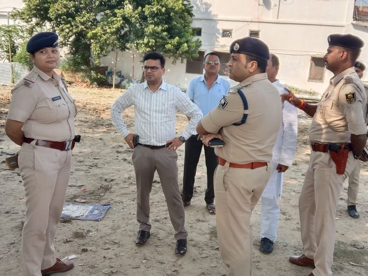 पंडौल में रावण वध कार्यक्रम को लेकर प्रशासन सतर्क:एसडीएम-एसडीपीओ ने आयोजन स्थल का निरीक्षण किया, सुरक्षा के निर्देश दिए