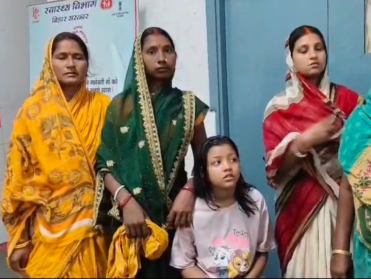 प्लास्टिक के पाइप से 5वीं की छात्रा की पिटाई:लखीसराय में कलम उठाने पर हेडमास्टर ने पीटा, पुलिस ने अस्पताल में कराया भर्ती