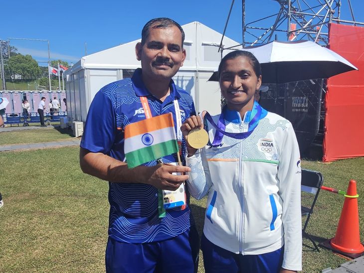 हजारीबाग SAI की तीरंदाज कीर्ति ने जीता गोल्ड:एशियन गेम्स में महिला रिकर्व टीम के साथ देश का किया नाम रोशन, हरियाणा की हैं रहने वाली