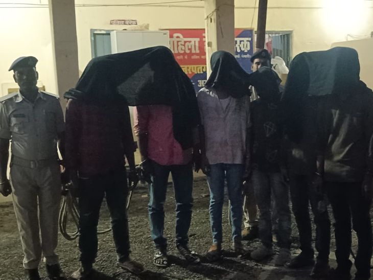अररिया में STF टीम पर हमला, 6 गिरफ्तार:देसी कट्टा और 5 खोखे बरामद, जांच के लिए SIT गठित