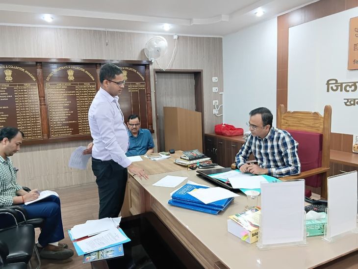 खगड़िया में जलजमाव और जाम पर डीएम सख्त:त्योहारों से पहले व्यवस्थाएं दुरुस्त करने के निर्देश, सार्वजनिक सुविधाओं की हुई समीक्षा
