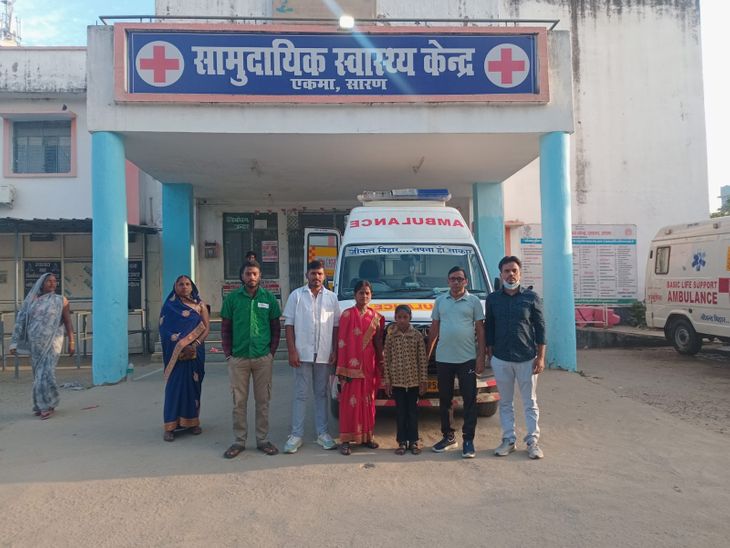 होंठ-तालू की सर्जरी के लिए बच्ची को पटना भेजा:एकमा की बच्ची को आरबीएसके टीम ने आईजीआईएमएस भेजा