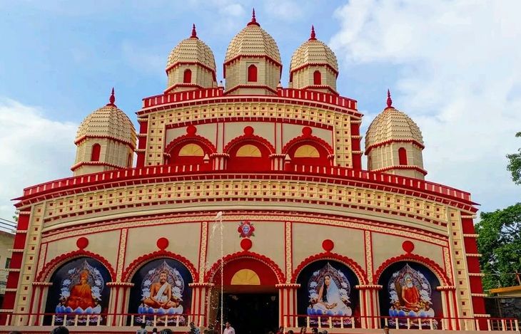 संग्रामसाई पंडाल में दिखेगी कोलकाता के दक्षिणेश्वर मंदिर की झलक