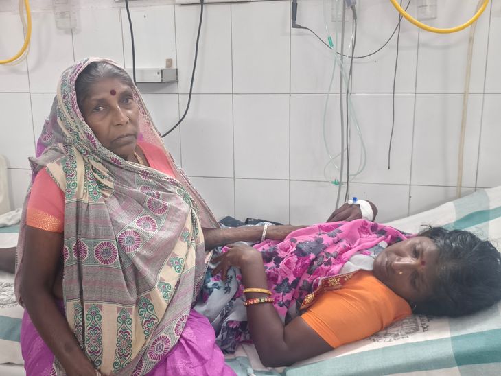 जहरीला भोजन से एक ही परिवार के 6 लोग बीमार:शेखपुरा सदर अस्पताल में भर्ती; डॉक्टर बोले- खतरे से बाहर