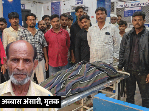 गिरिडीह में अज्ञात वाहन ने मारी टक्कर; 1 मरा:कोयला लेकर नाती के घर जा रहा था, हादसे के बाद सड़क किनारे पड़े मिले