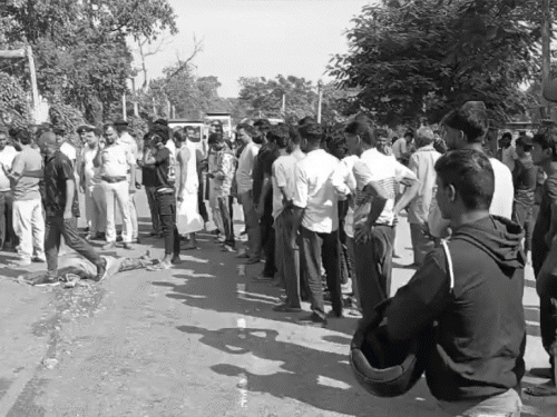 औरंगाबाद में तेज रफ्तार हाइवा ने नाबालिग को कुचला, मौत:गुस्साए लोगों ने सड़क जाम किया, फूफा संग बीमार बहन का इलाज कराकर लौट रहा था भाई