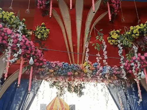 दरभंगा- मां बाणेश्वरी भगवती स्थान की 600 साल पुरानी मान्यता:नवरात्रि में नेपाल से भी पहुंचते हैं श्रद्धालु, दरभंगा राजपरिवार की मन्नत पूरी होने पर बना भव्य मंदिर