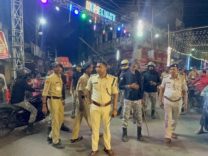 Nawada DJ Police Action | SDPO Hulas Kumar Patrol & Procession Detain