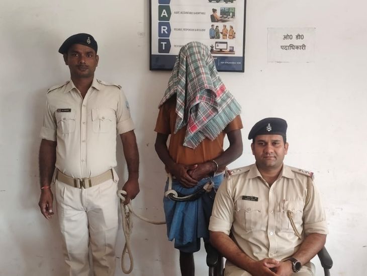 रामपुर भीठरा में बेटी की हत्या, पिता गिरफ्तार:खेत से मिला था सड़ा-गला शव, पूछताछ में पिता ने कबूला जुर्म