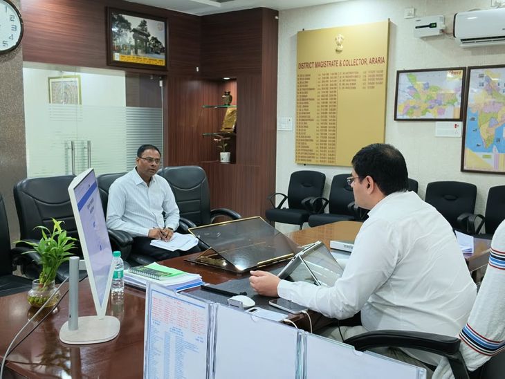 अररिया में नेचुरल फार्मिंग के लिए मास्टर ट्रेनर चुने जाएंगे:किसानों को सिखाएंगे नई टेक्नोलॉजी, DM ने दिए निर्देश