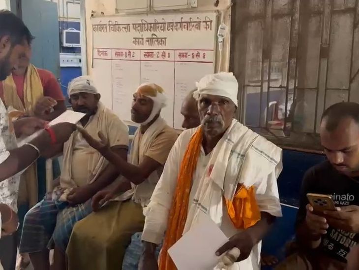 नवादा में जमीन विवाद में दो पक्ष भिड़े:जमकर चलीं लाठियां; करीब एक दर्जन लोग घायल; कोर्ट में पहले से चल रहा जमीन का मुकदमा