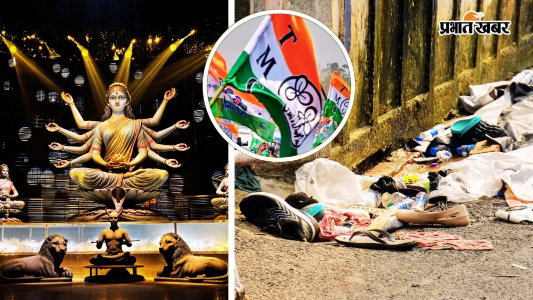 चोरबागान पंडाल को पुरस्कार पर TMC के सवाल, सुरक्षा पर बहस