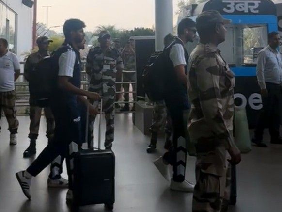 भारत और वेस्टइंडीज की टीम रांची पहुंची:कल दोनों टीम जेएससीए स्टेडियम में करेगी प्रैक्टिस, 9 अक्टूबर को होगा टी-20 मुकाबला