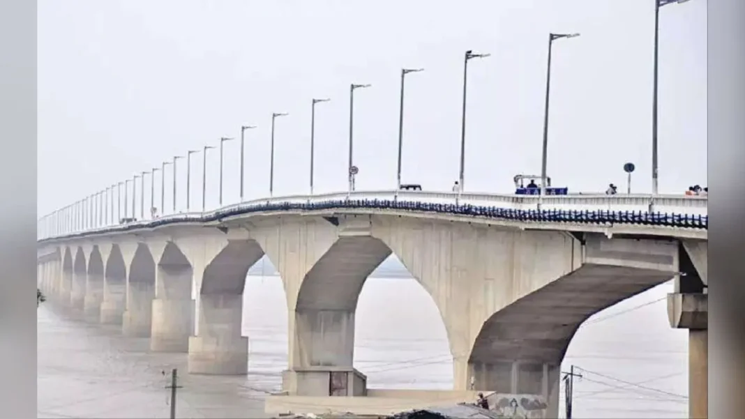 विक्रमशिला सेतु पर 200 टन के गर्डर की लांचिंग शुरू, मकर संक्रांति तक चमचमाएगा नया पुल